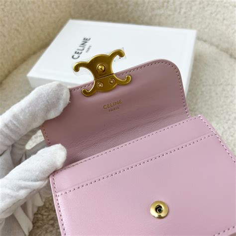 celine card holder pink